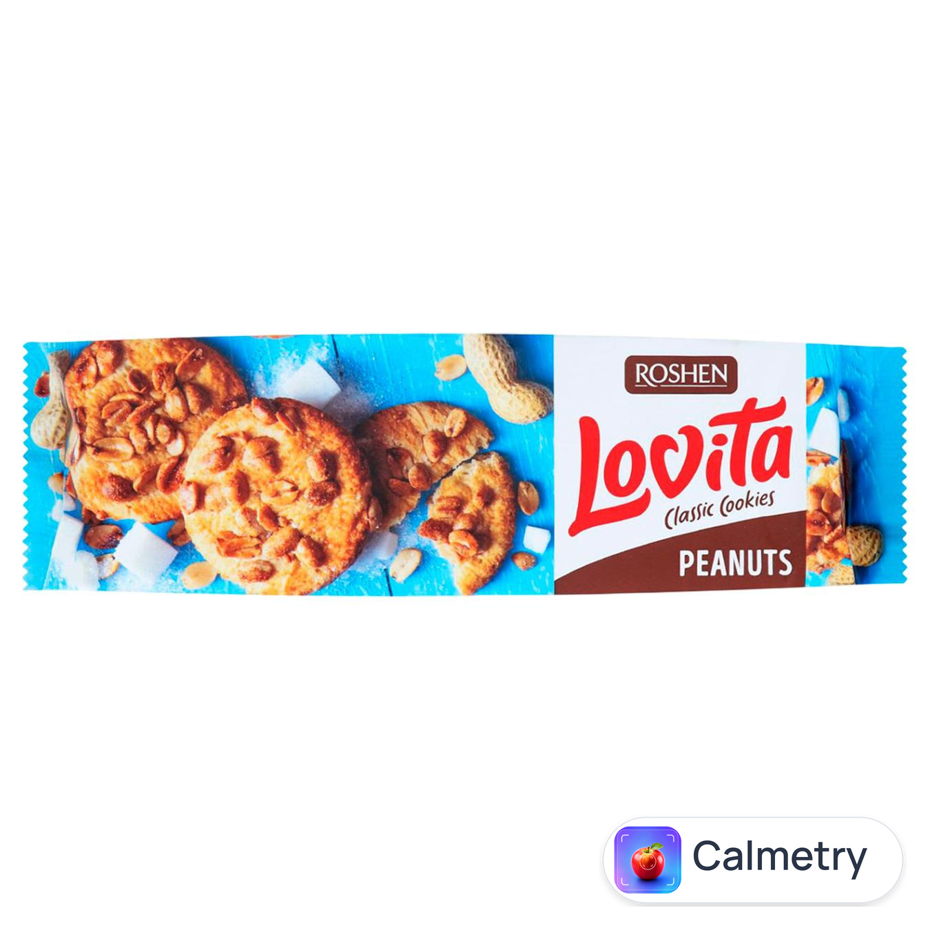 Печиво Roshen Lovita з арахісом 150г — фото продукту