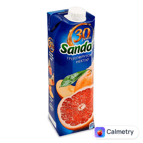 Нектар Sandora Коктейльна колекція грейпфрут неосвітлений, 0,95л