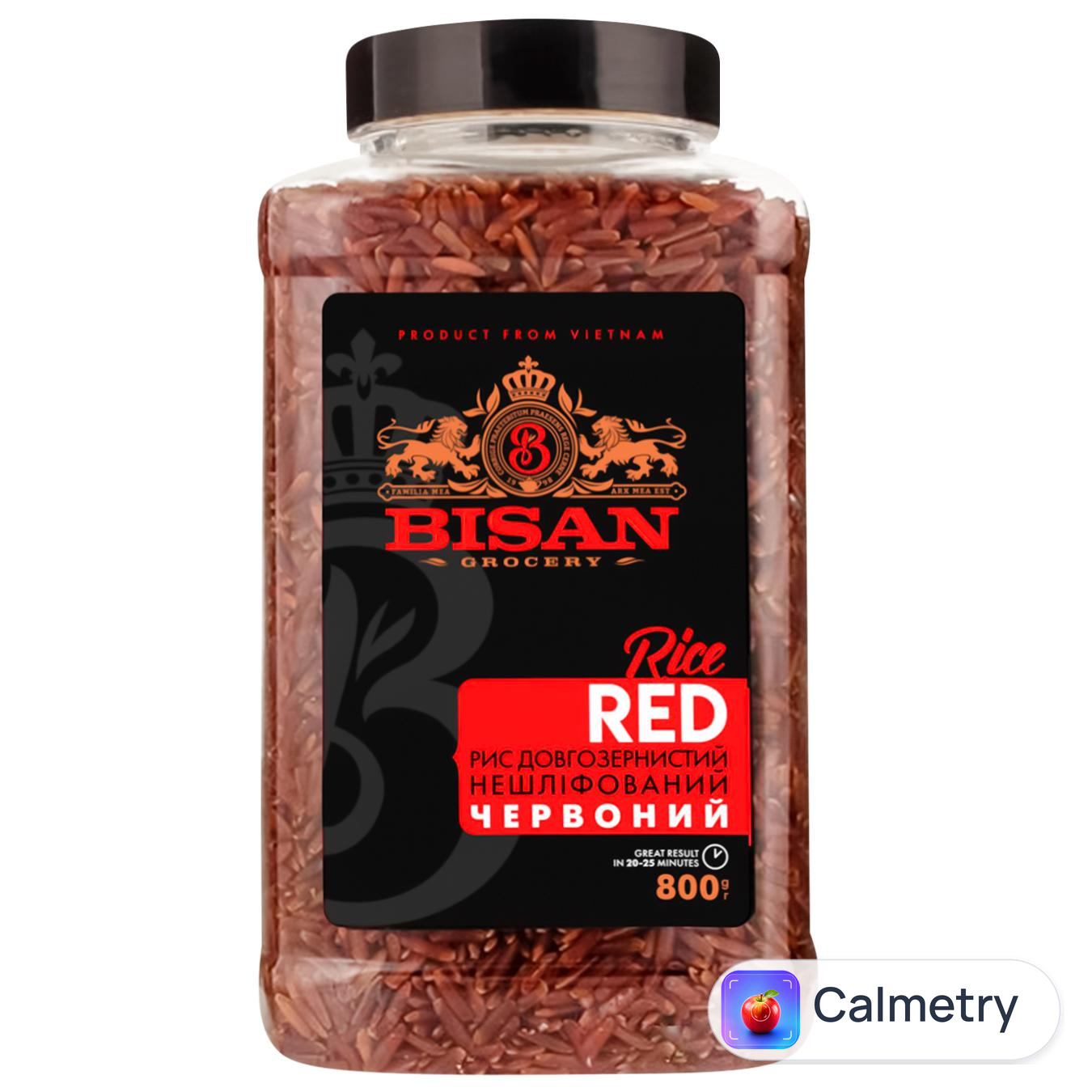 Рис Bisan червоний 800г