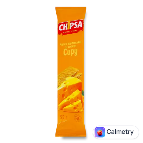 Чипси Chipsa картопляні смак сиру