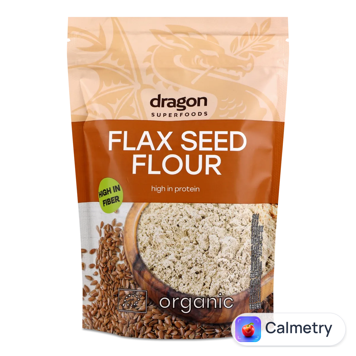 Борошно Dragon Superfoods лляне органіка 200г