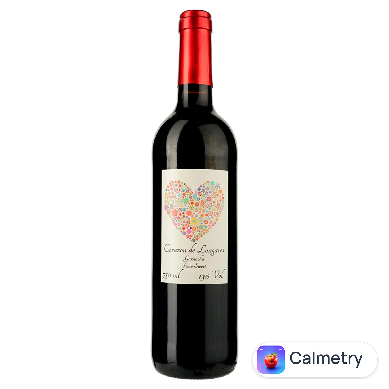 Вино Corazon de Longares Garnacha червоне напівсолодке 13% 0,75л