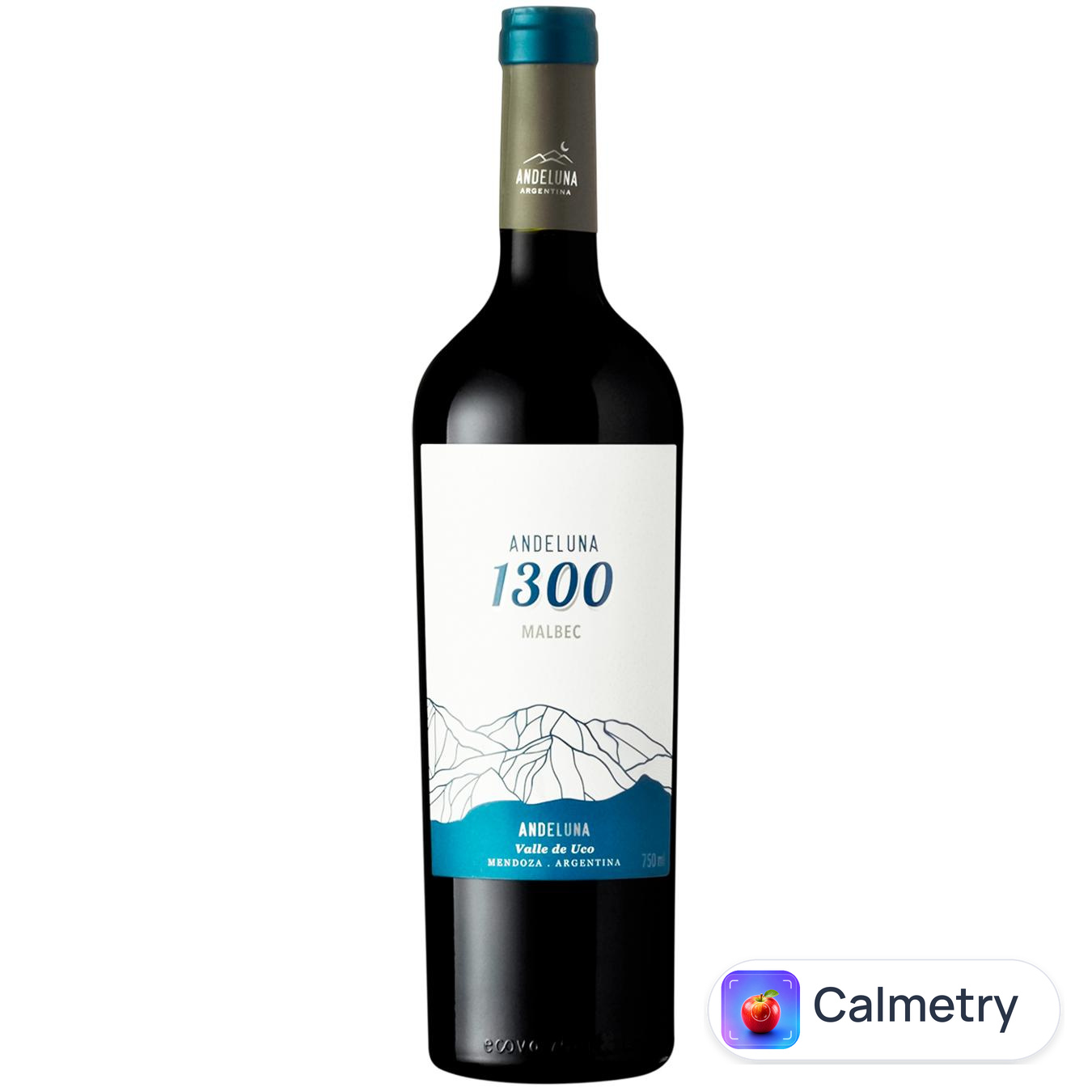 Вино Andeluna 1300 Malbec червоне сухе 14,5% 0,75л