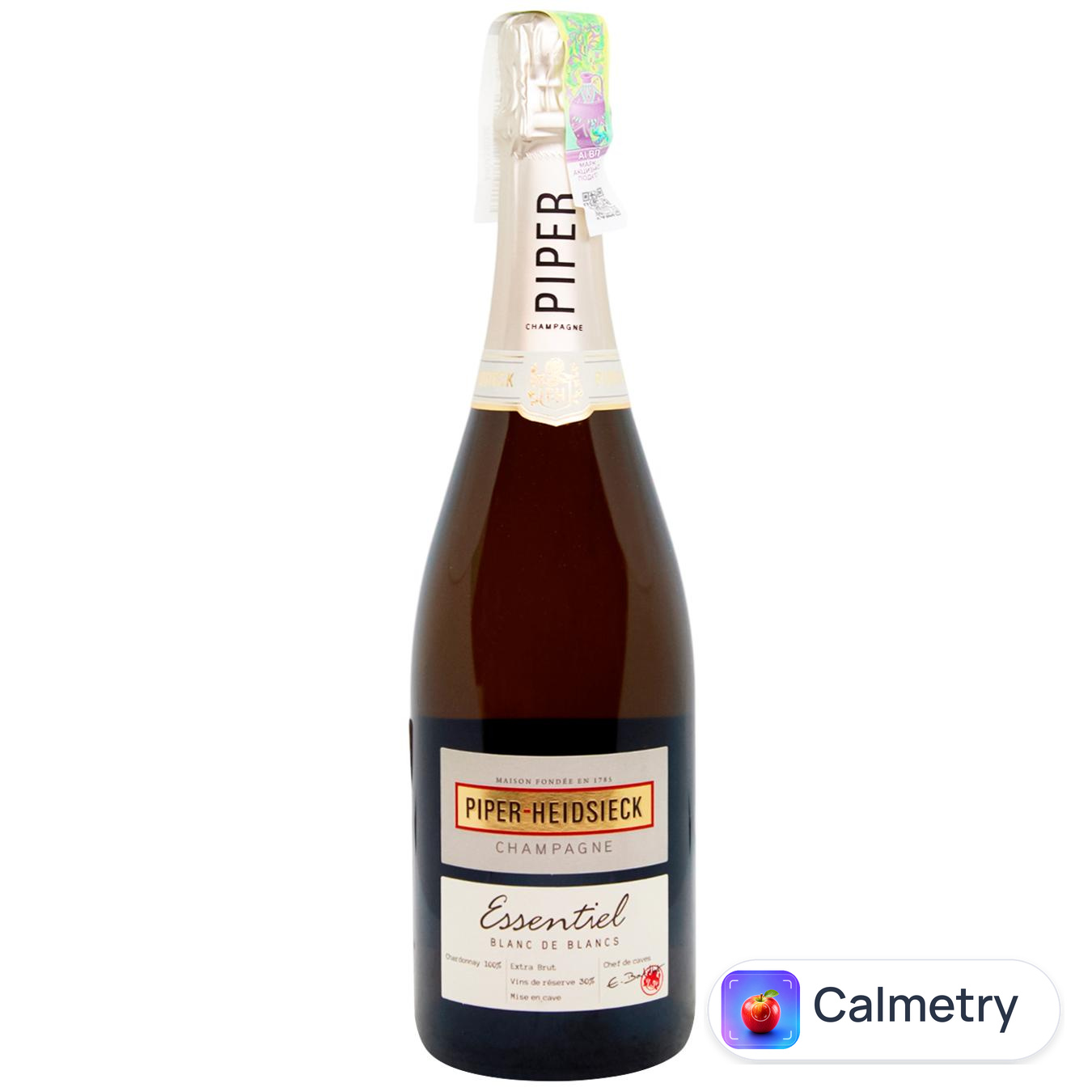 Шампанське Piper-Heidsieck Essentiel Blanc de Blanc біле екстра брют 12% 0,75л