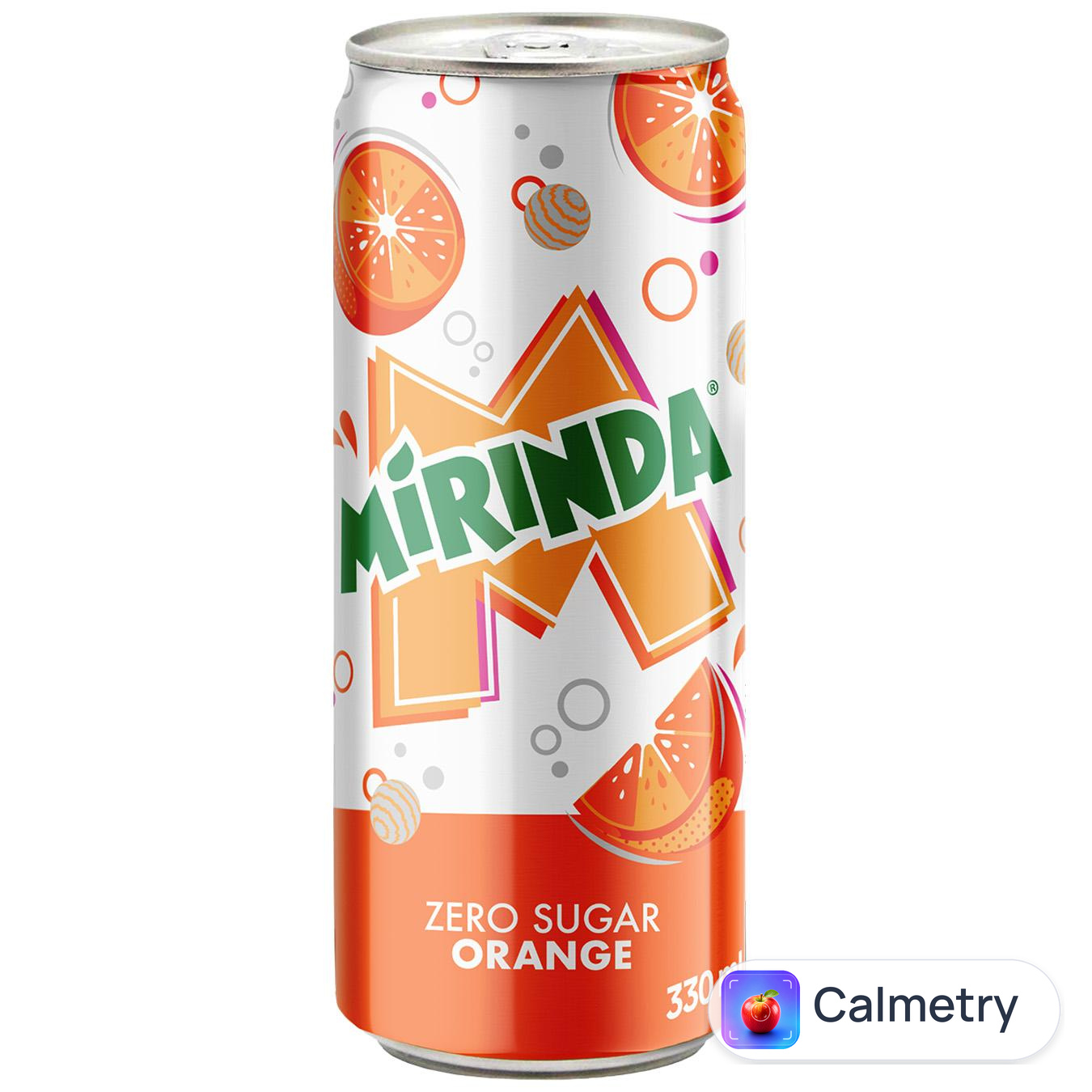 Напій газований Mirinda Orange Zero Sugar 0,33л — фото продукту