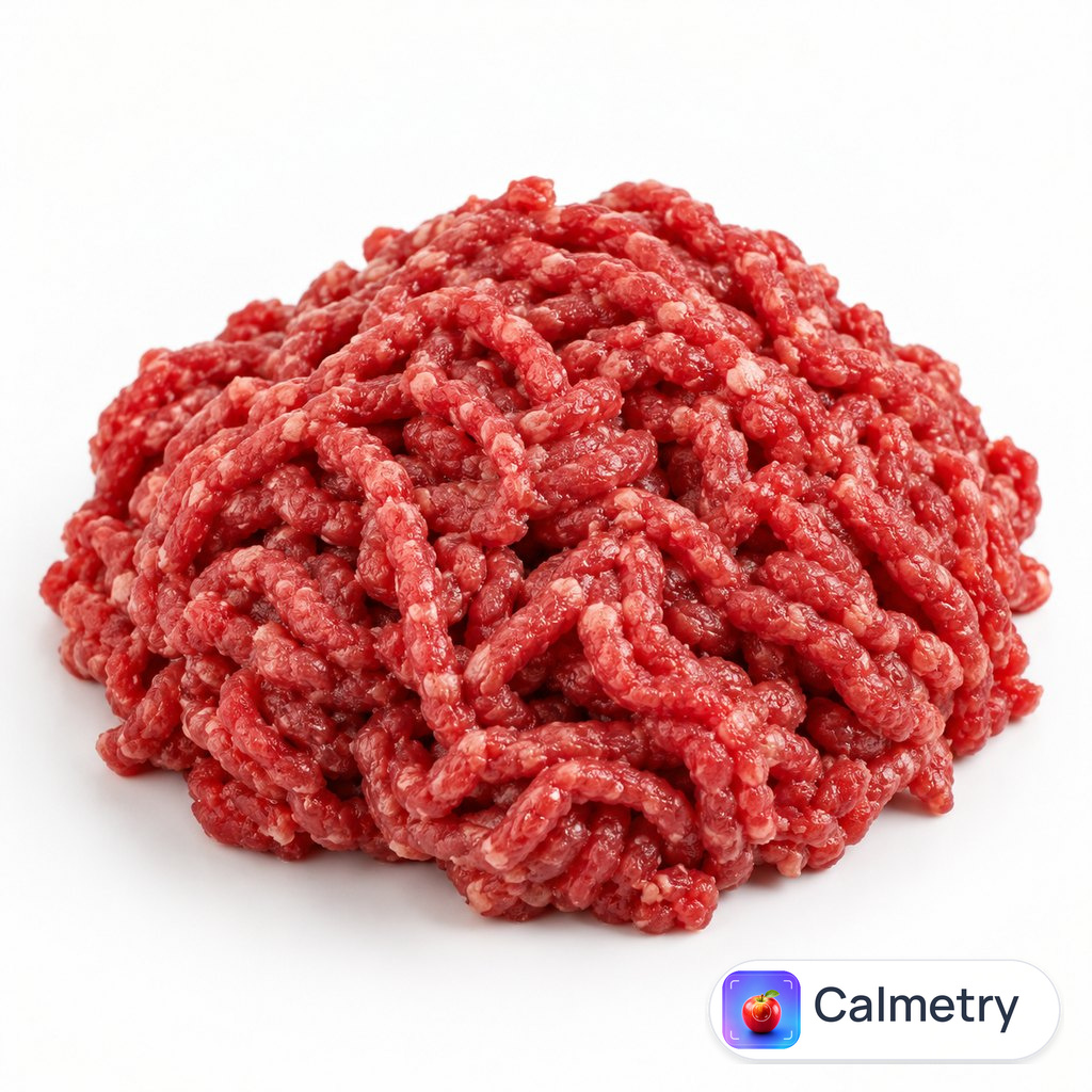 Яловичий фарш 5% жиру, сирий
