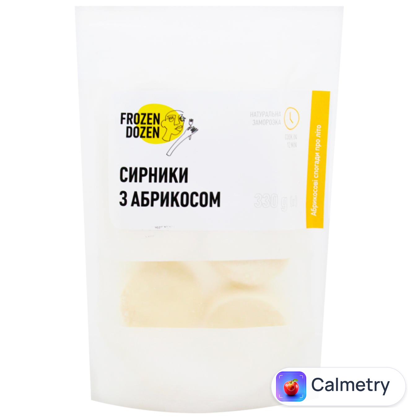Сирники Frozen Dozen з абрикосом заморожені 330г