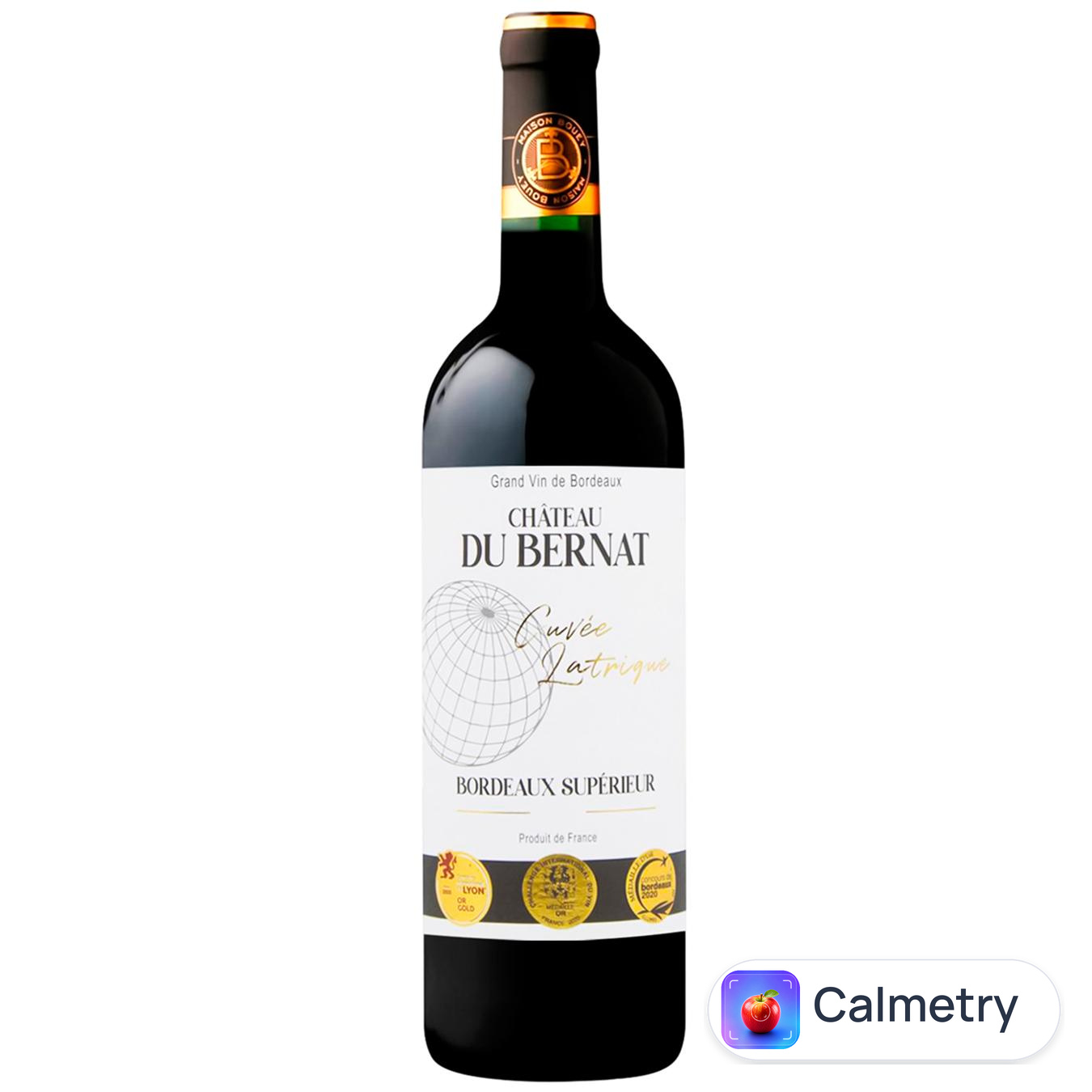 Вино Chateau du Bernat червоне сухе 14,5% 0,75л