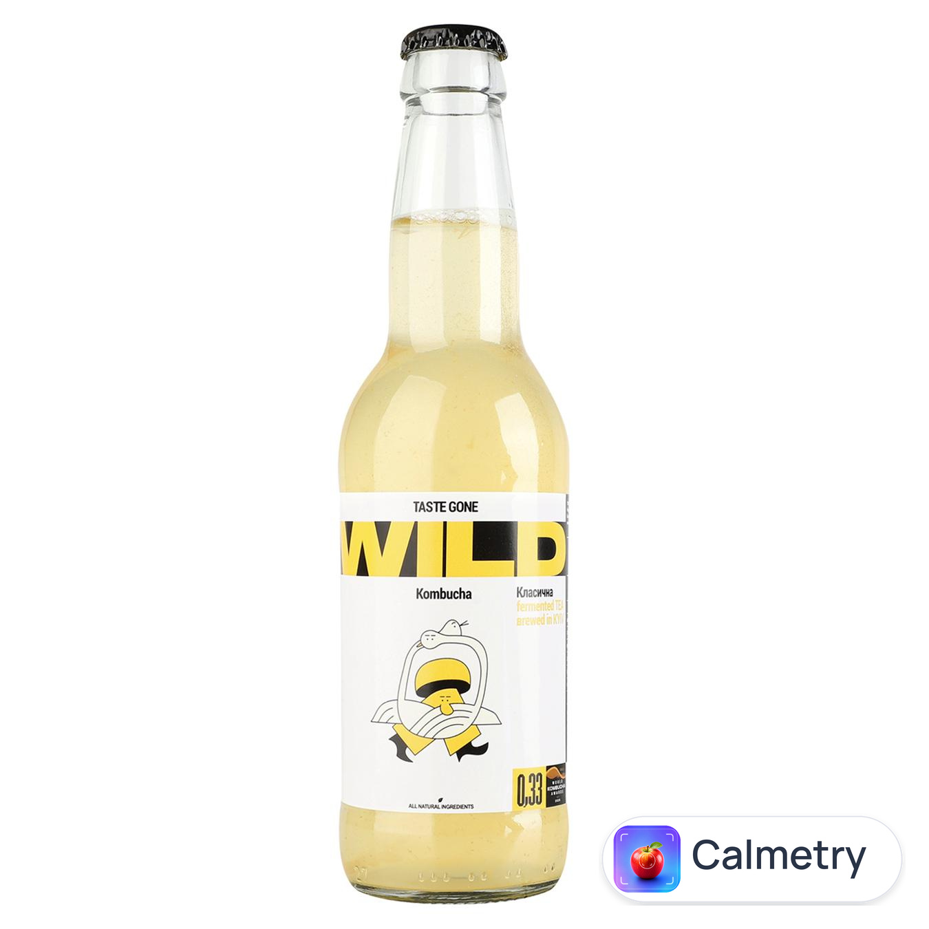 Комбуча Wild Kombucha Класична 0,33л — фото продукту