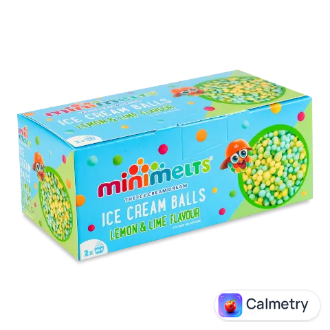 Морозиво Mini Melts зі смаком лимона та лайму