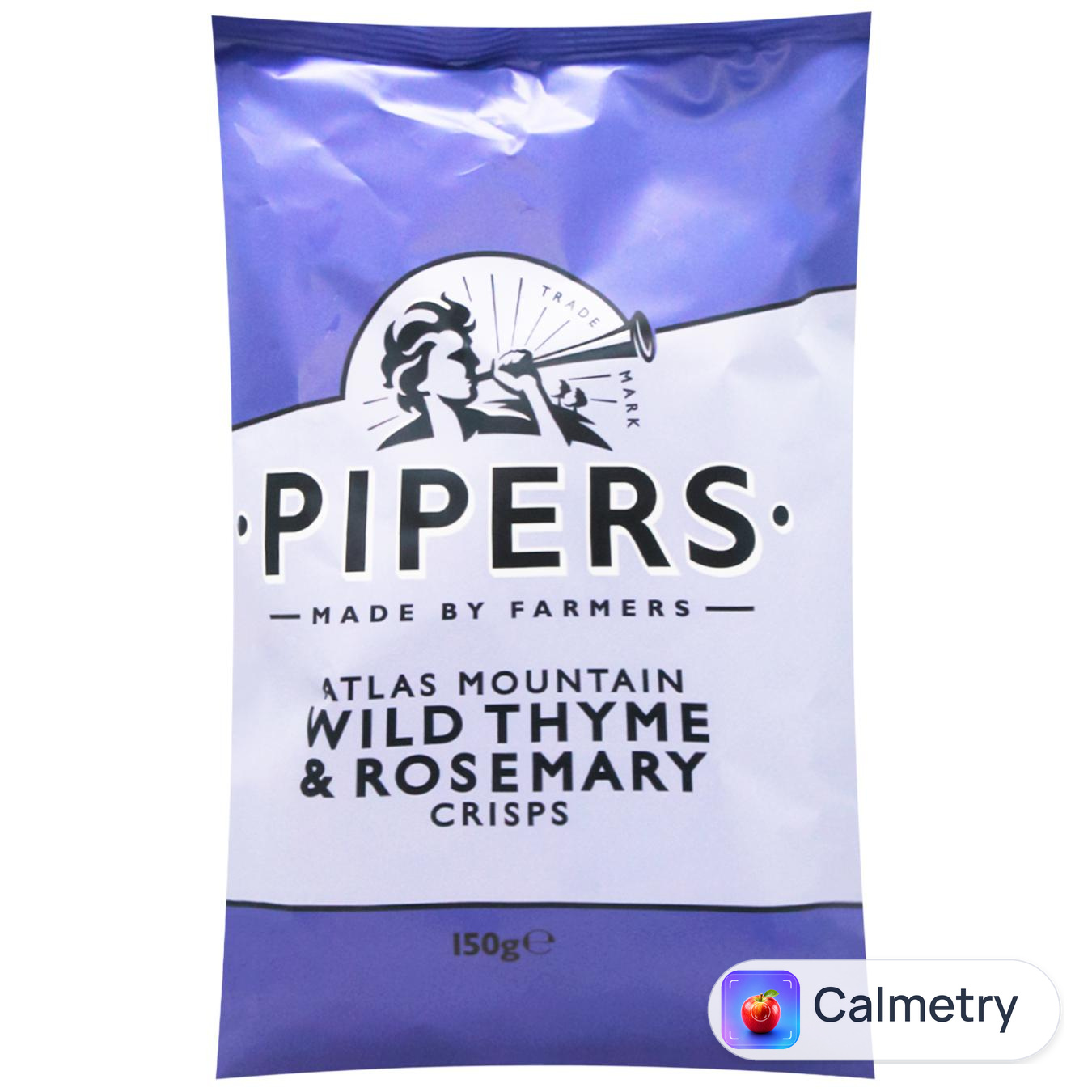 Чипси картопляні Pipers з чебрецем та розмарином 150г