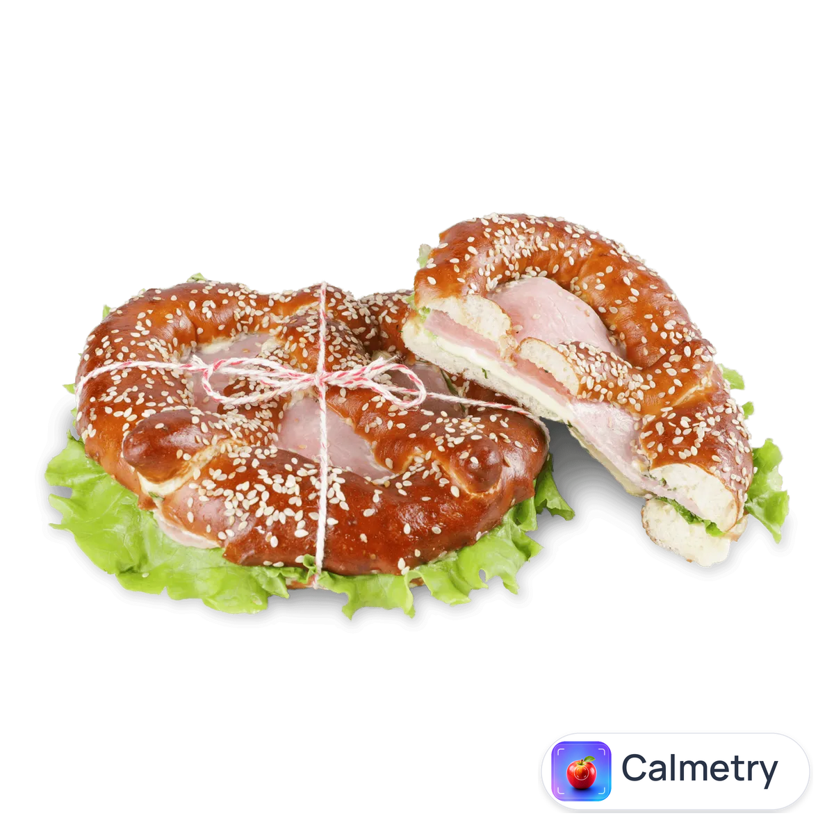 Брецель з шинкою та сиром 205г Крафтяр