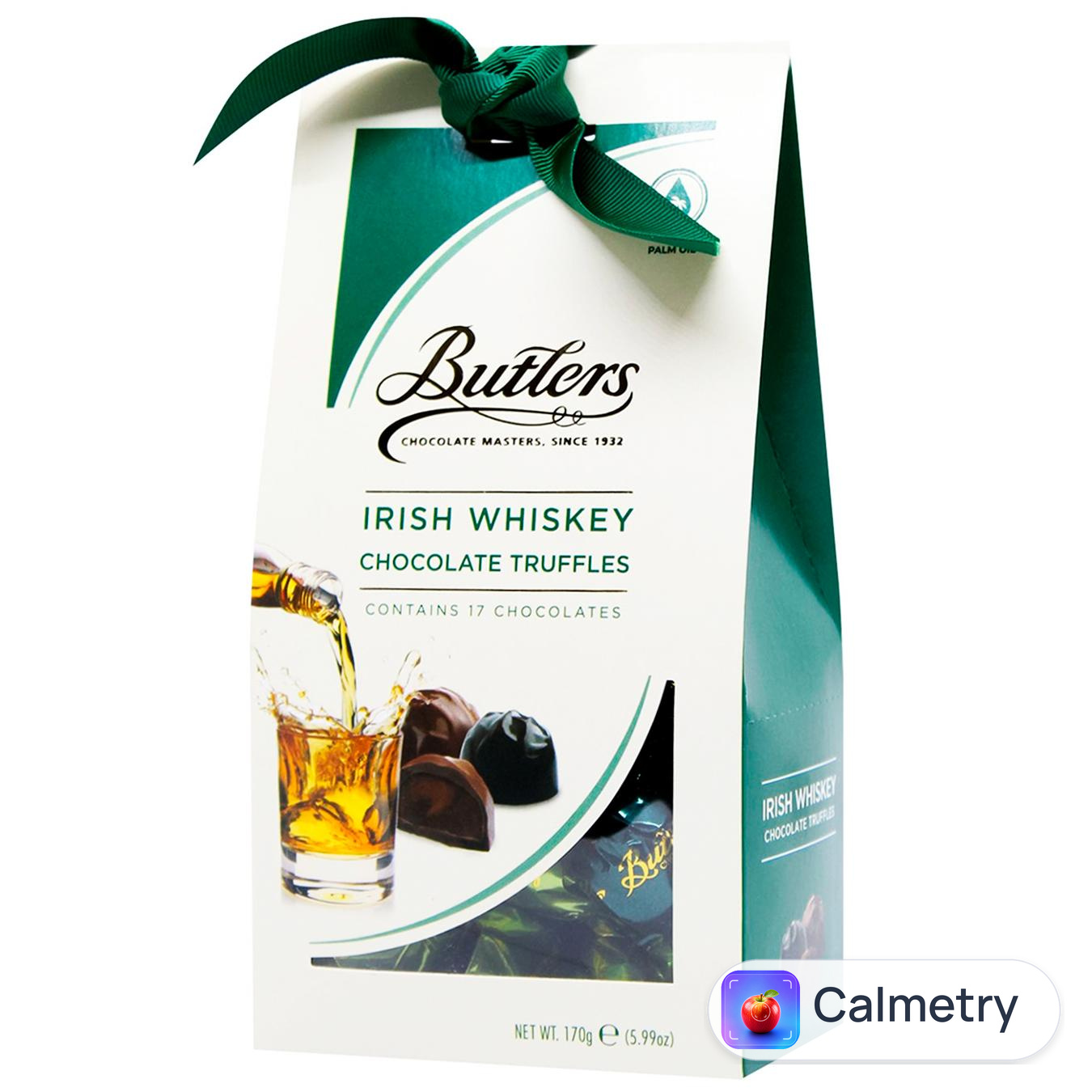 Трюфелі Butlers Irish Whiskey з молочного та чорного шоколаду 170г