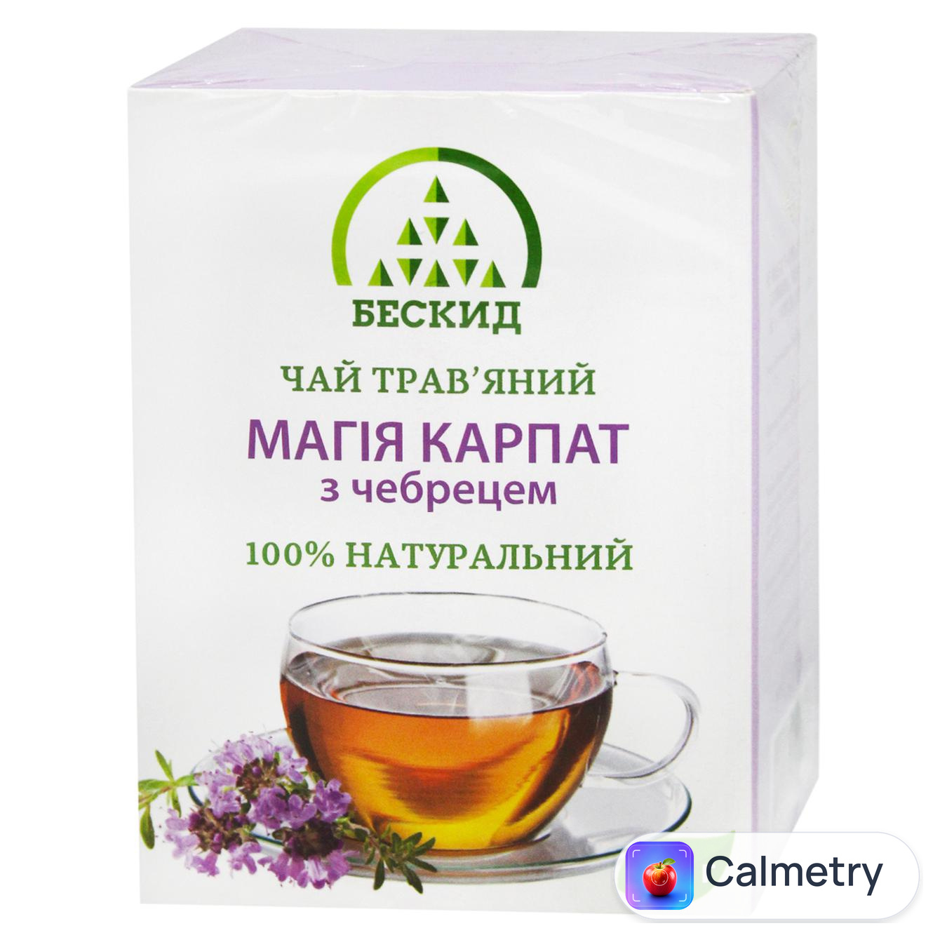 Чай трав'яний Бескид Магія Карпат з чебрецем 100г — фото продукту