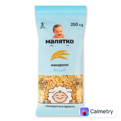 Вироби макаронні «Малятко» фігурні