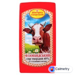 Сир Новгород-Сіверський Фламандський твердий 45% — фото продукту