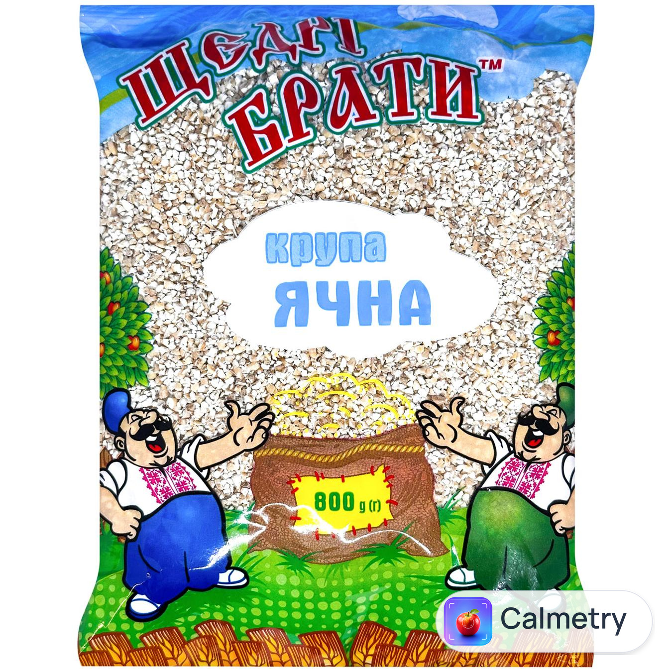 Крупа ячна Щедрі Брати 800г