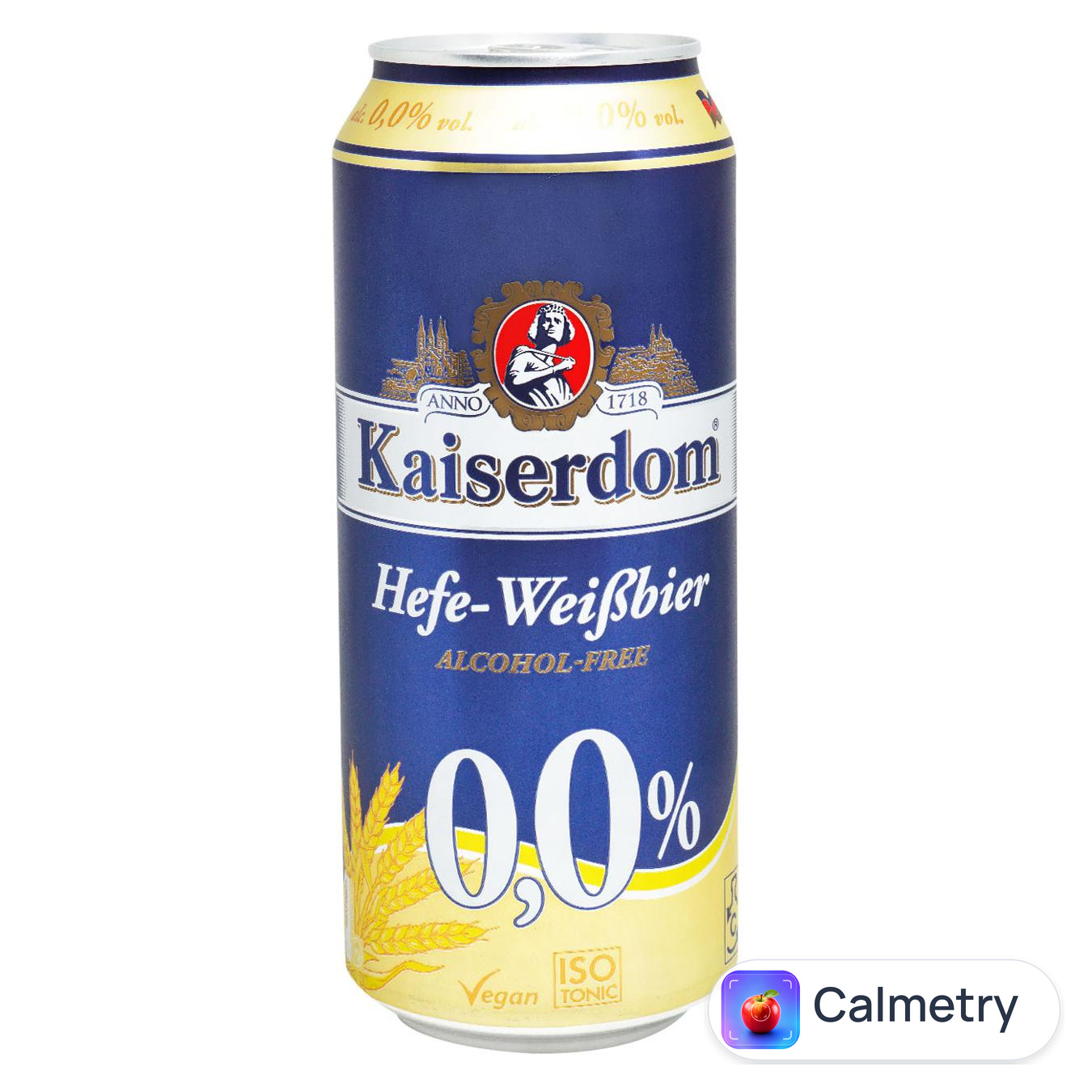Пиво Kaiserdom Hefe світле нефільтроване безалкогольне 0,5л — фото продукту