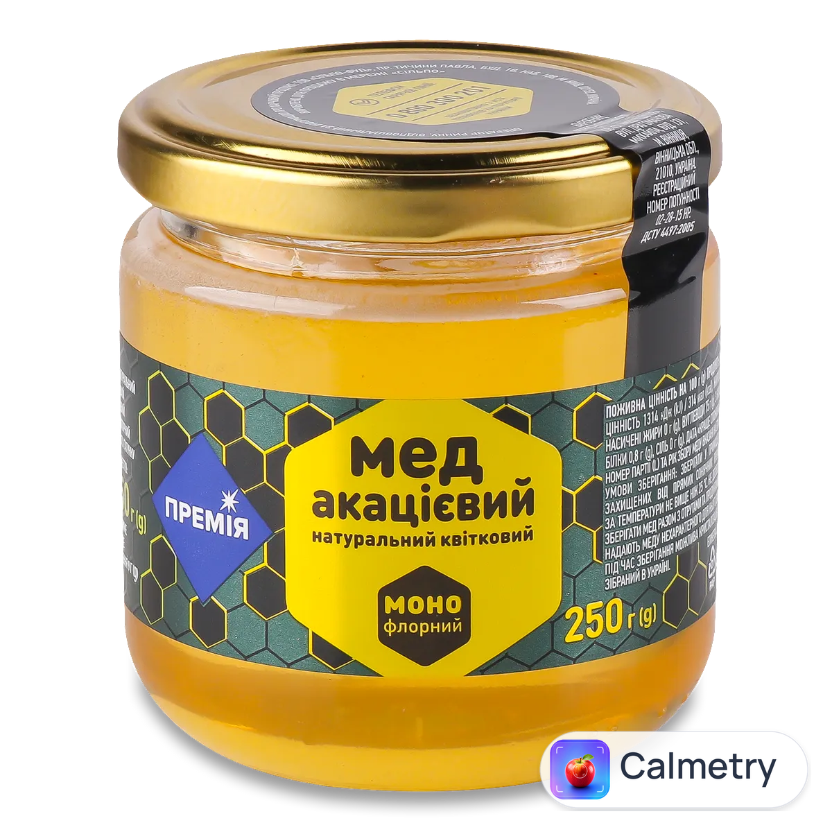 Мед натуральний «Премія»® квітковий акацієвий 250г