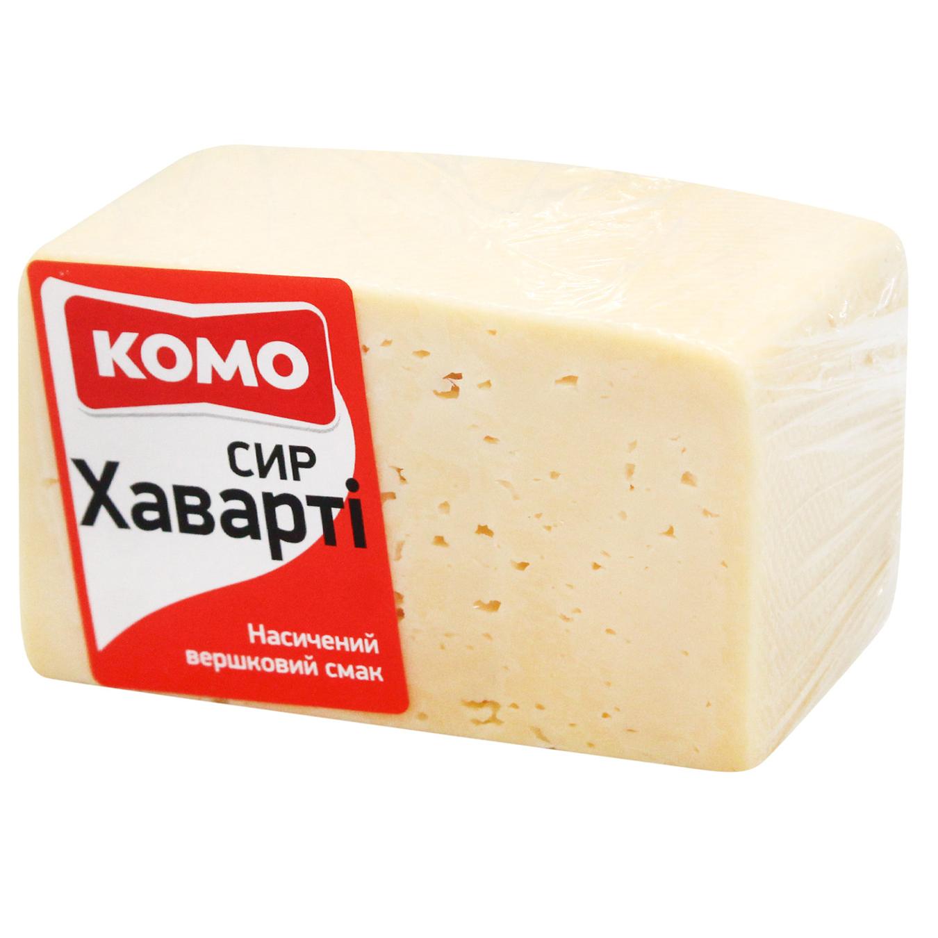 Сир Комо Хаварті твердий 55% — фото продукту