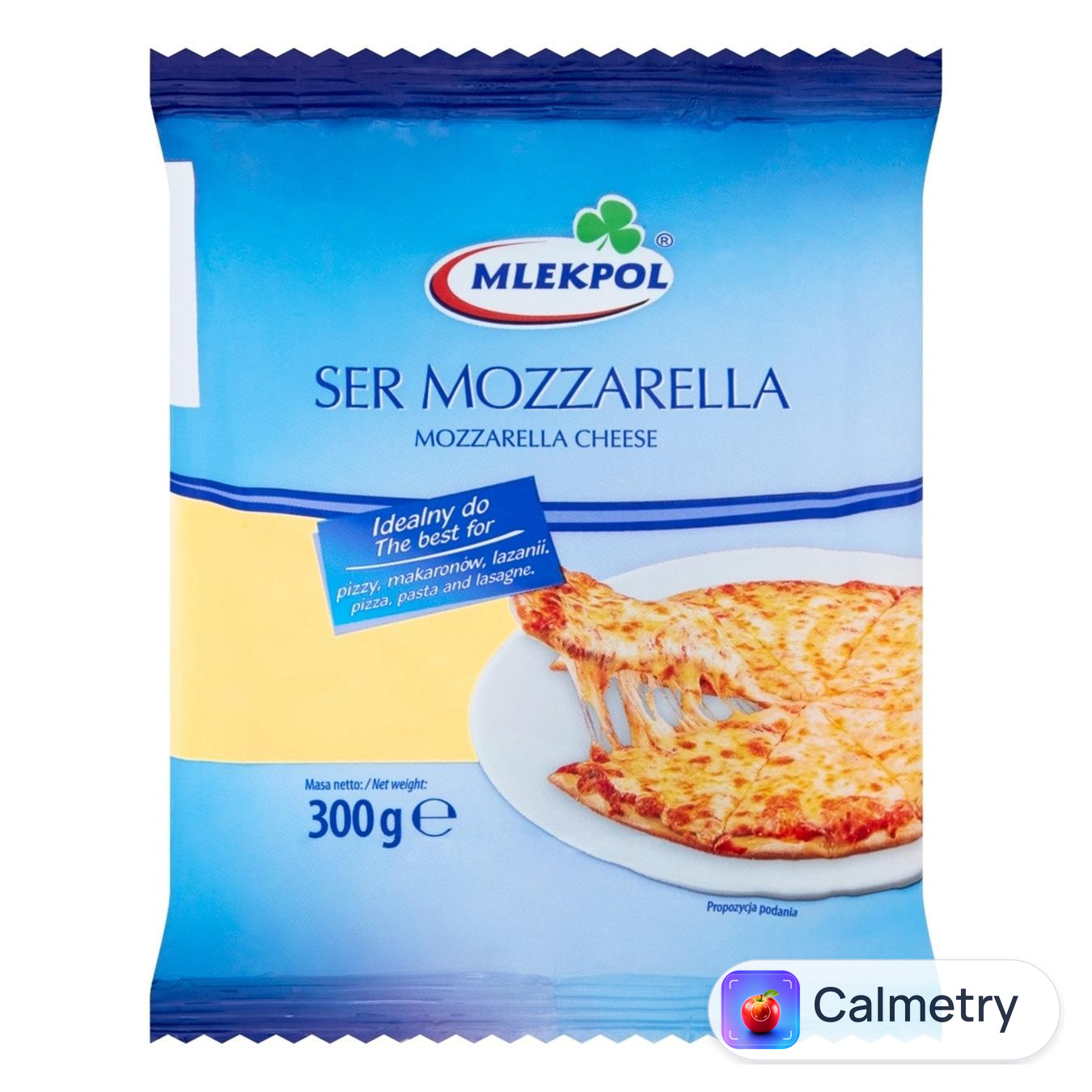 Сир Mlekpol Моцарелла 40% 300г — фото продукту