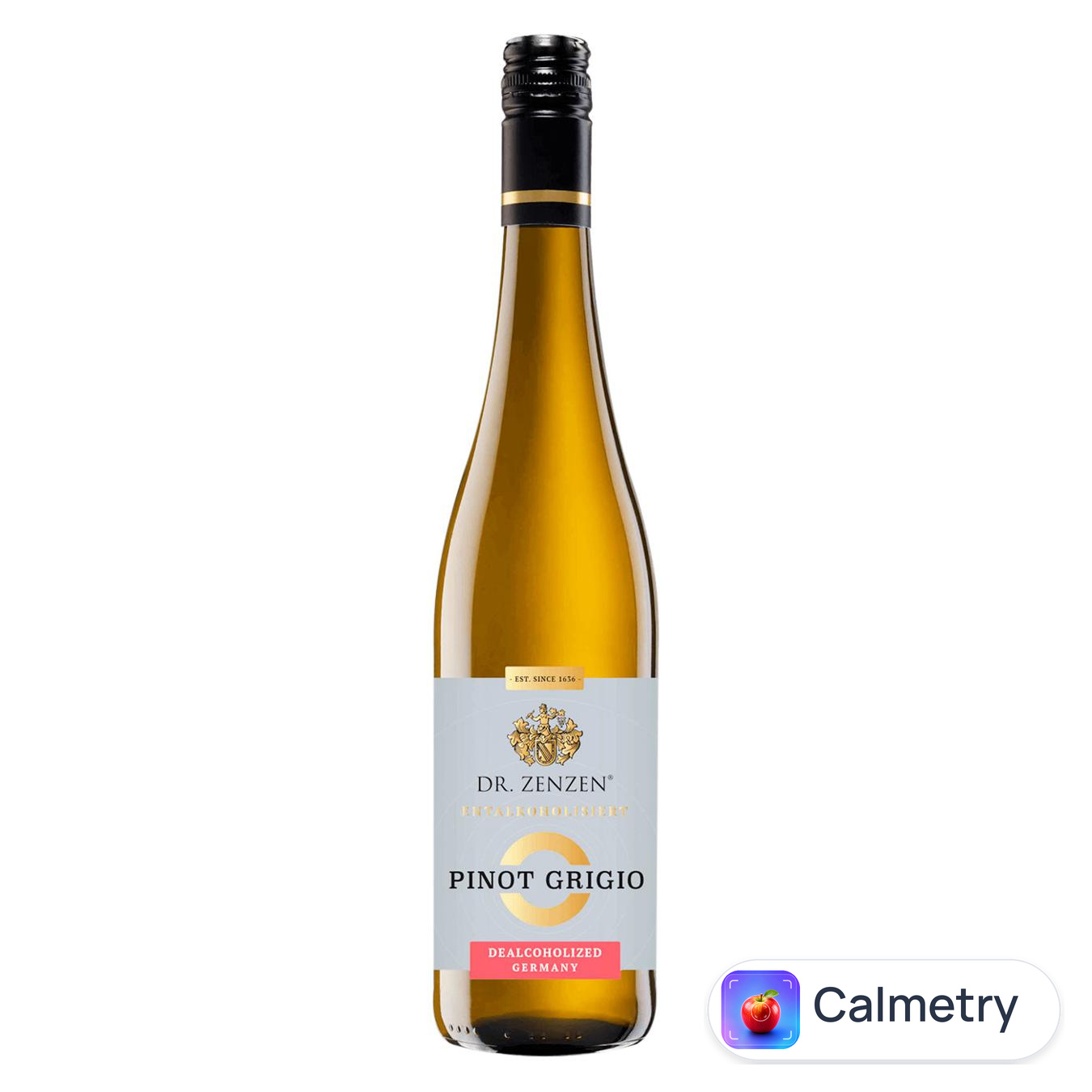 Вино Dr. Zenzen Pinot Grigio біле безалкогольне 0% 0,75л