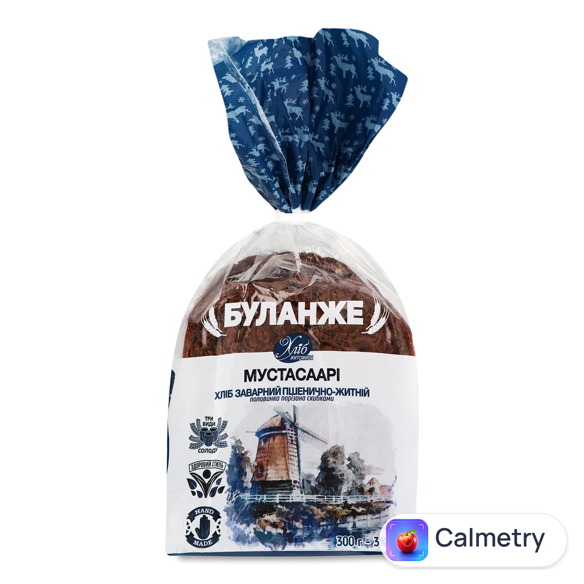Хліб «Хліб Житомира» «Мустасаарі» 300г
