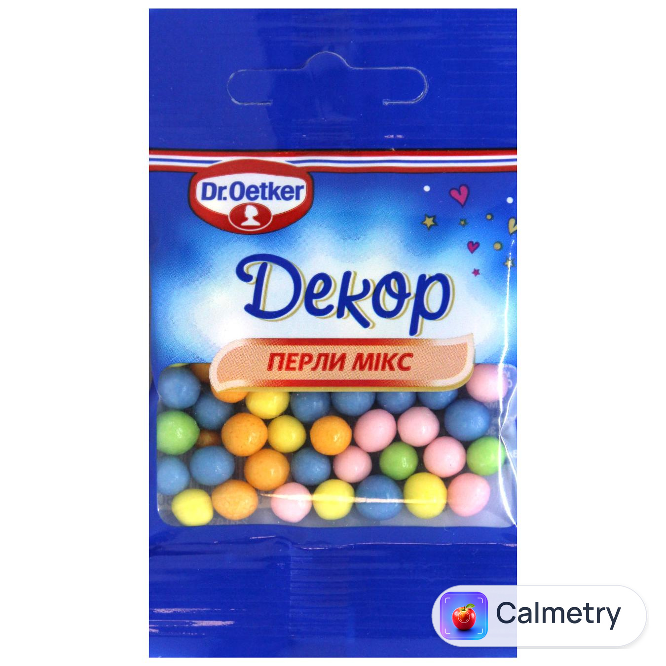 Посипка кондитерська Dr.Oetker Перли мікс 10г