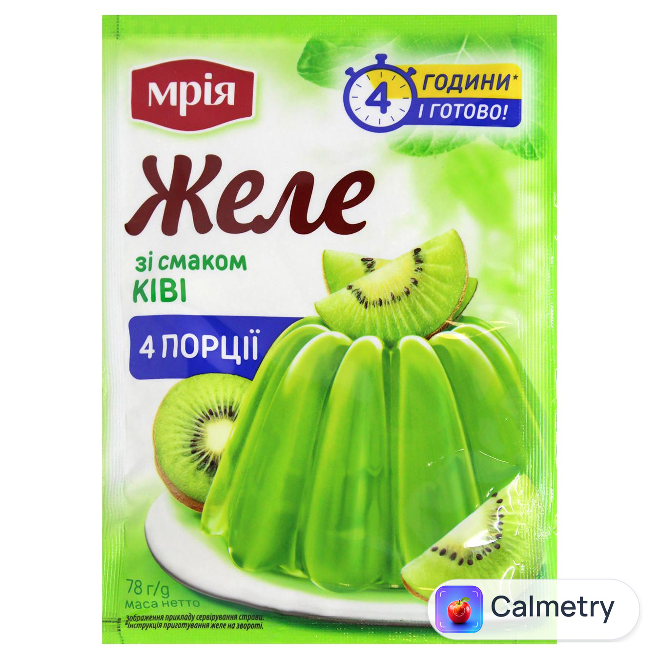 Желе Мрія зі смаком ківі 78г