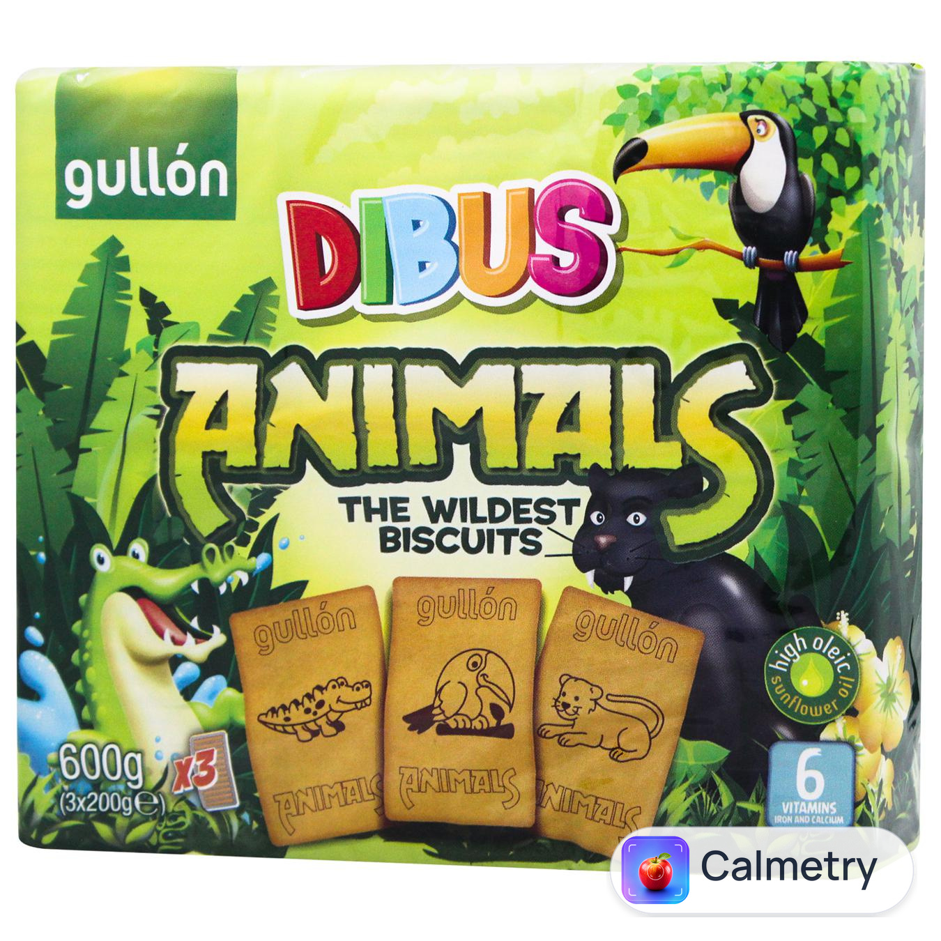 Печиво Gullon Dibus Animals 600г