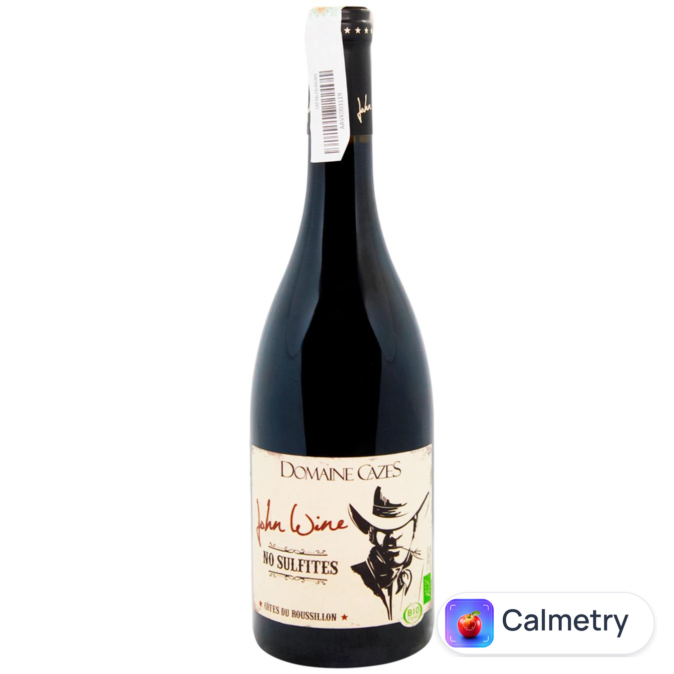 Вино Domaine Cazes John Wine червоне сухе 13,5% 0,75л