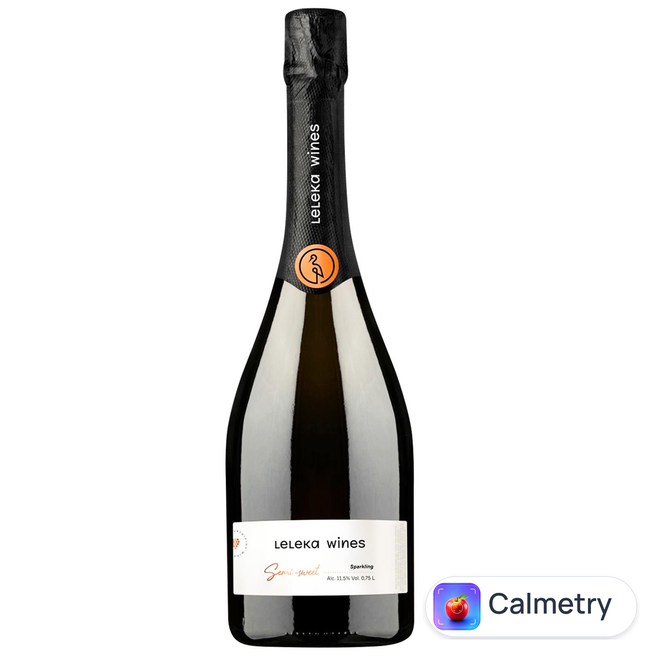Вино ігристе Leleka Wines біле напівсолодке 11,5% 0,75л