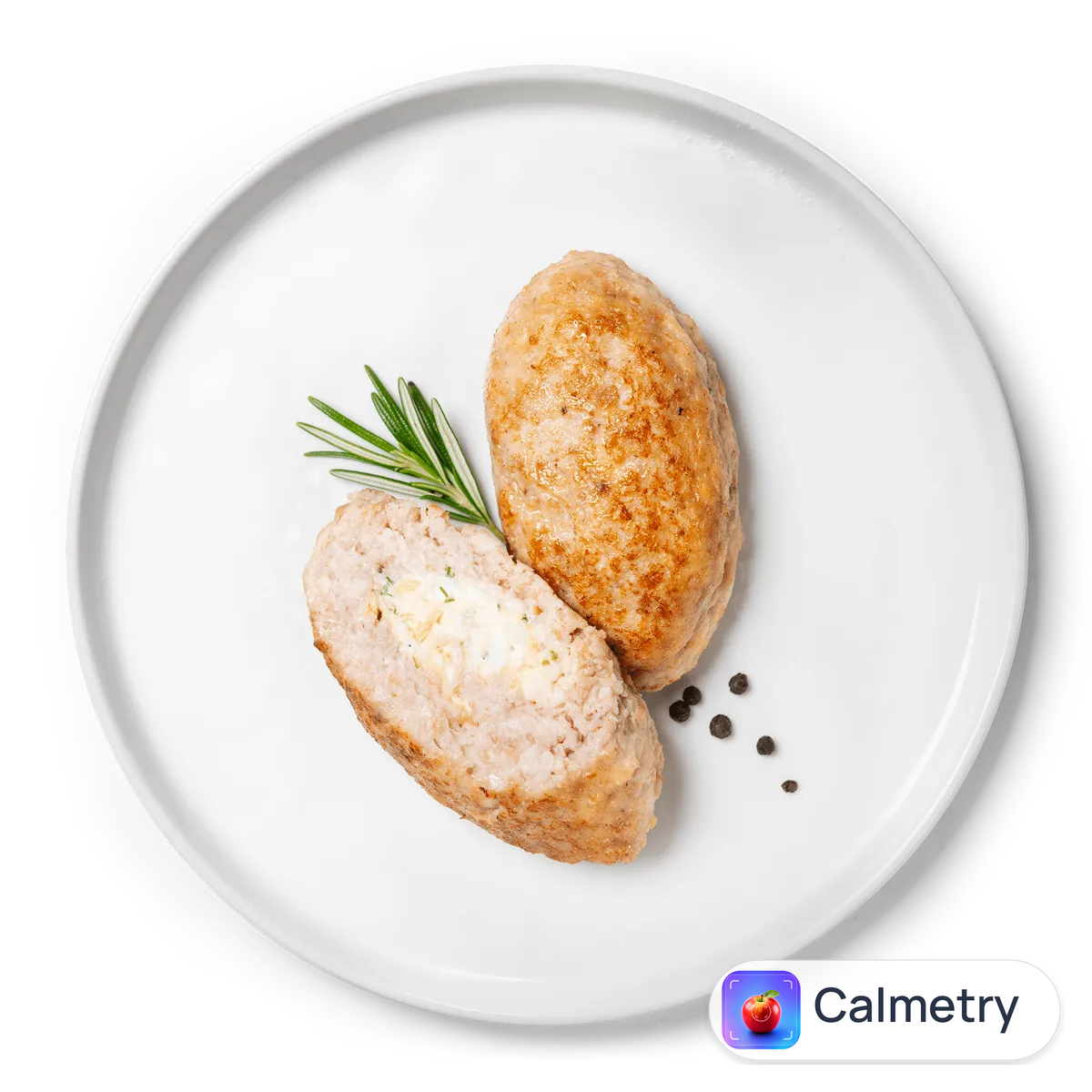Зрази зі свинини та курки з фелатою та яйцями