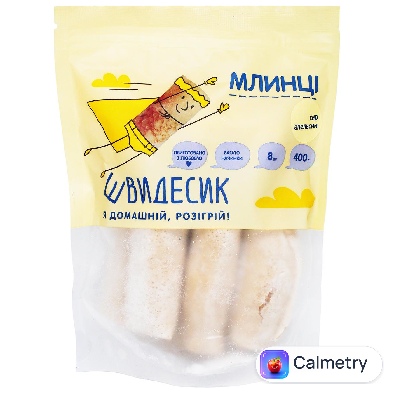 Млинці Frozen Dazen Швидесик з сиром та апельсином 400г
