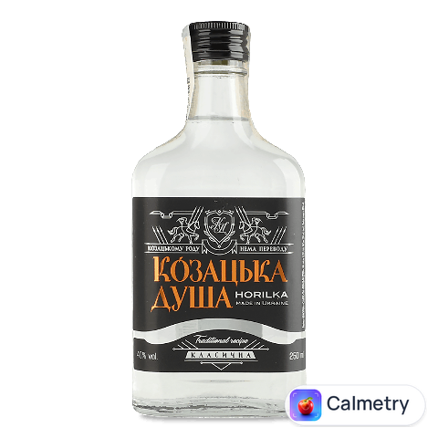 Горілка Козацька душа Класична, 0,25л