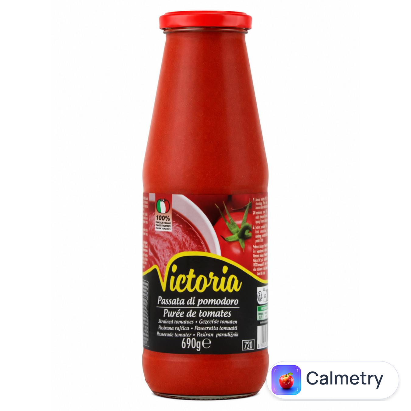 Пюре томатне Victoria 690г — фото продукту