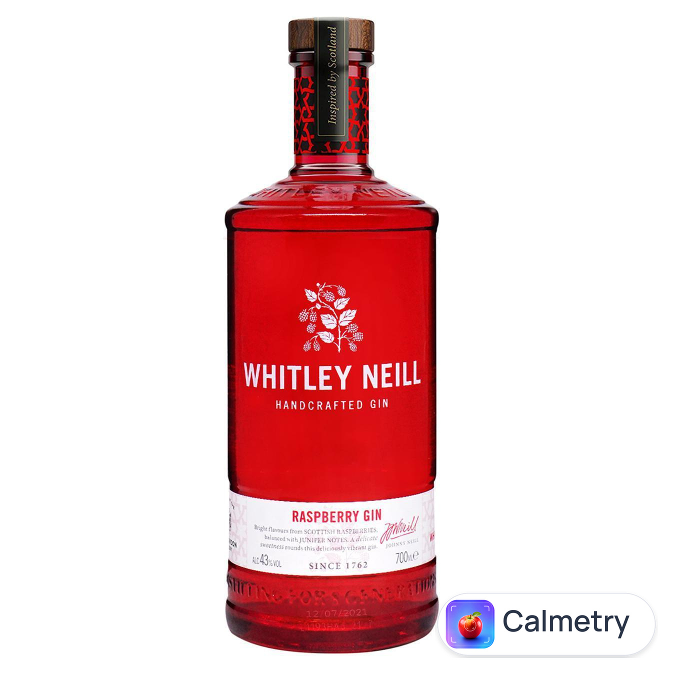 Джин Whitley Neill Raspberry 43% 0,7л — фото продукту