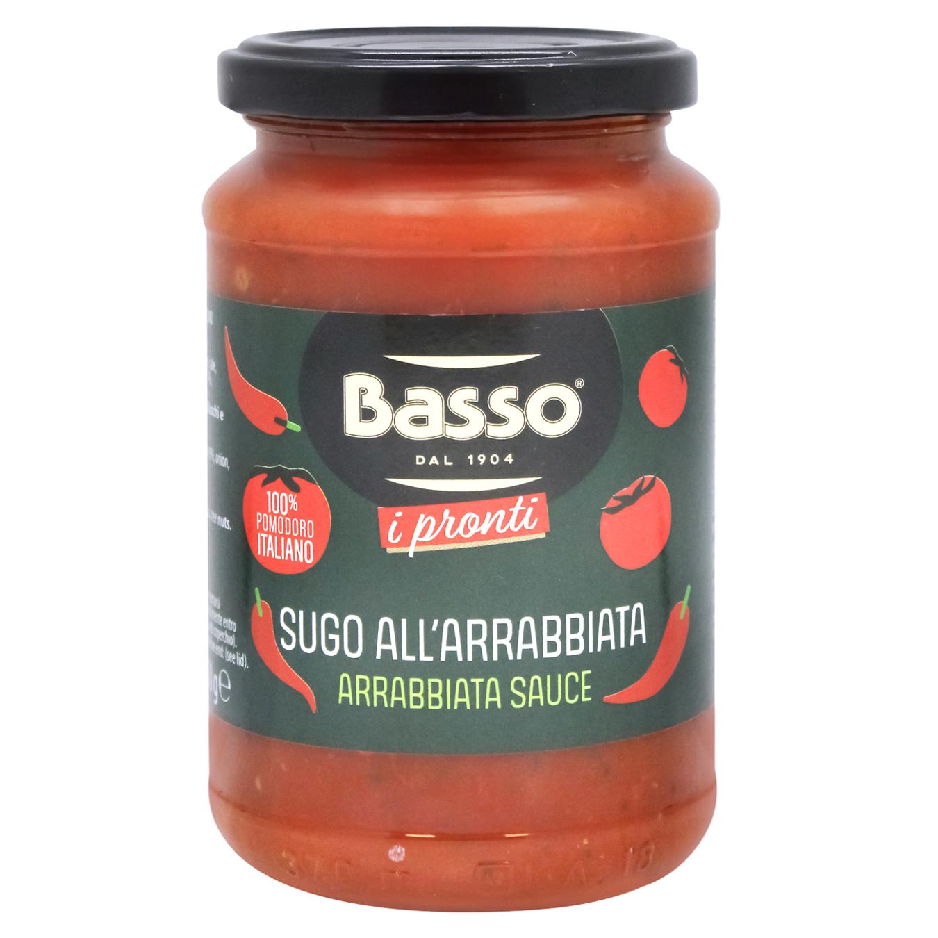 Соус Basso Аррабіата 350г — фото продукту