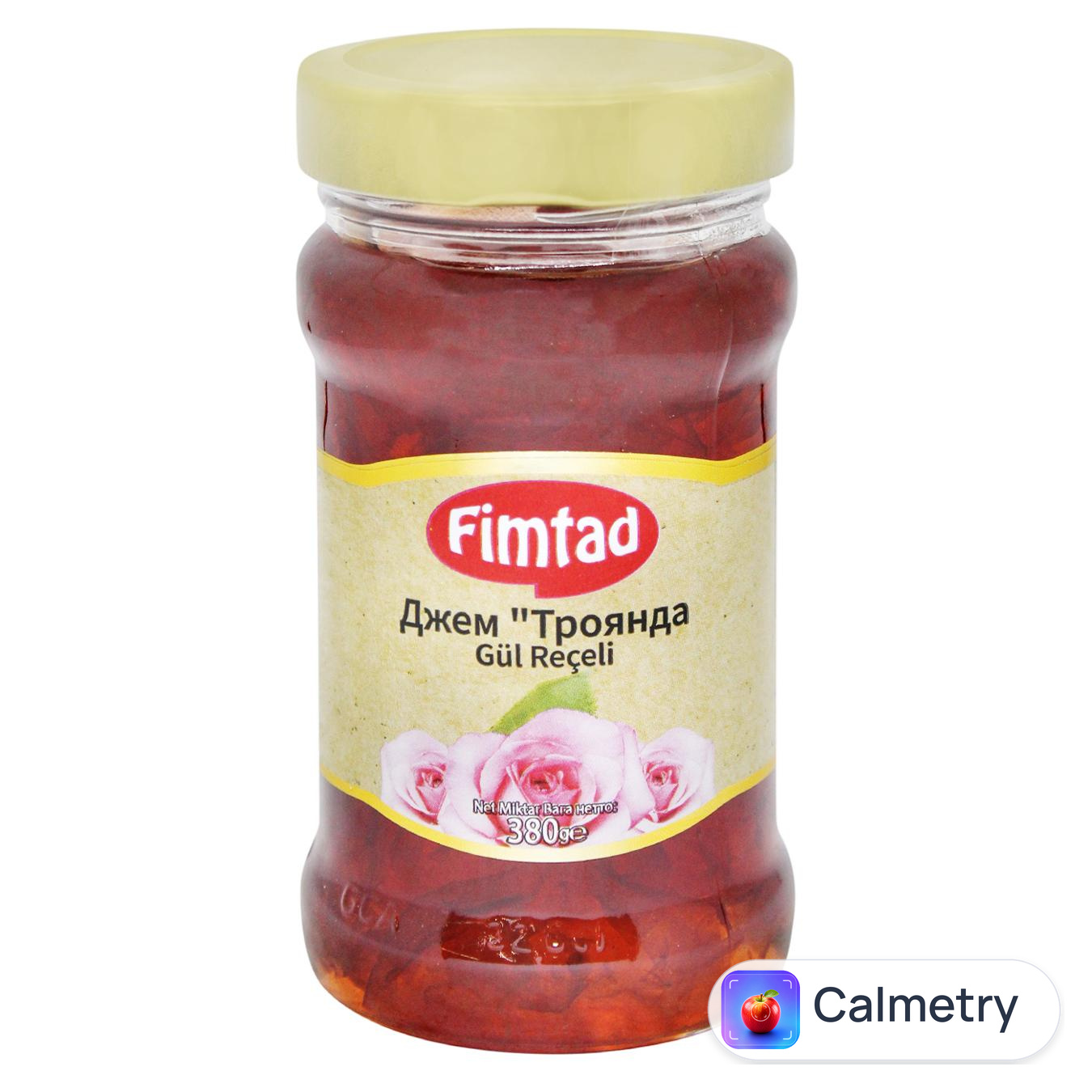 Джем Fimtad з пелюсток троянди 380г