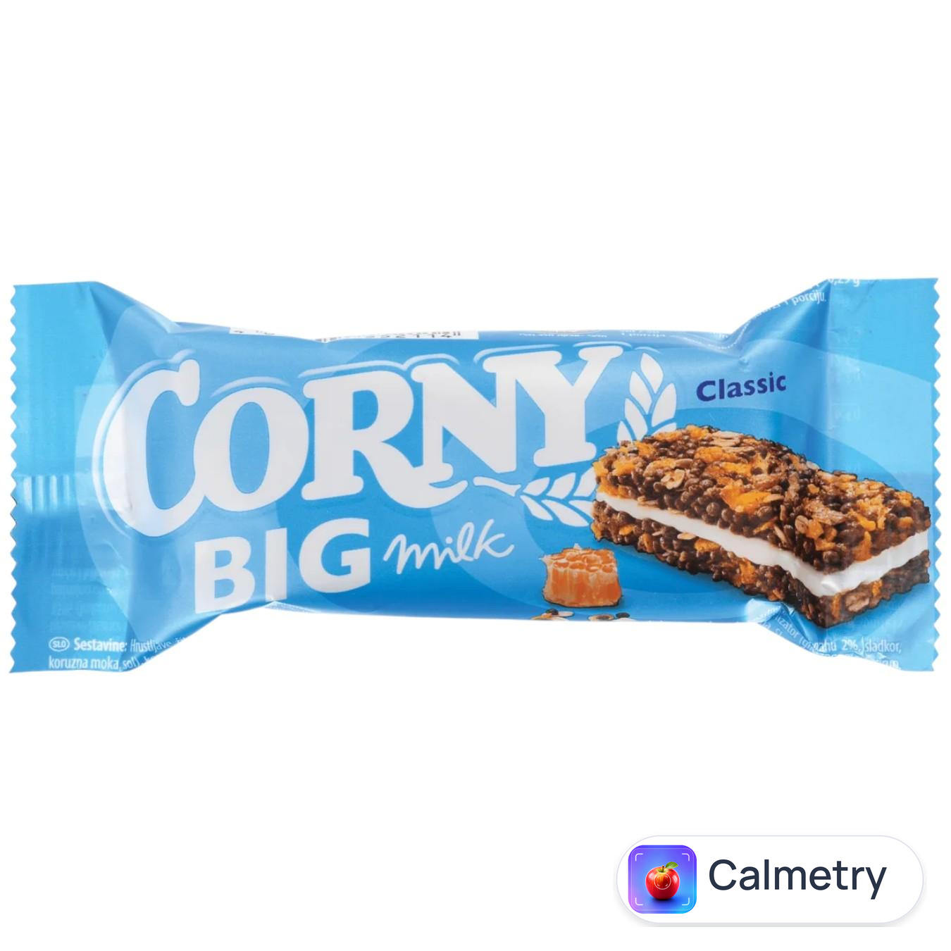 Батончик злаковий Corny з молочно-кремовою начинкою 40г корні