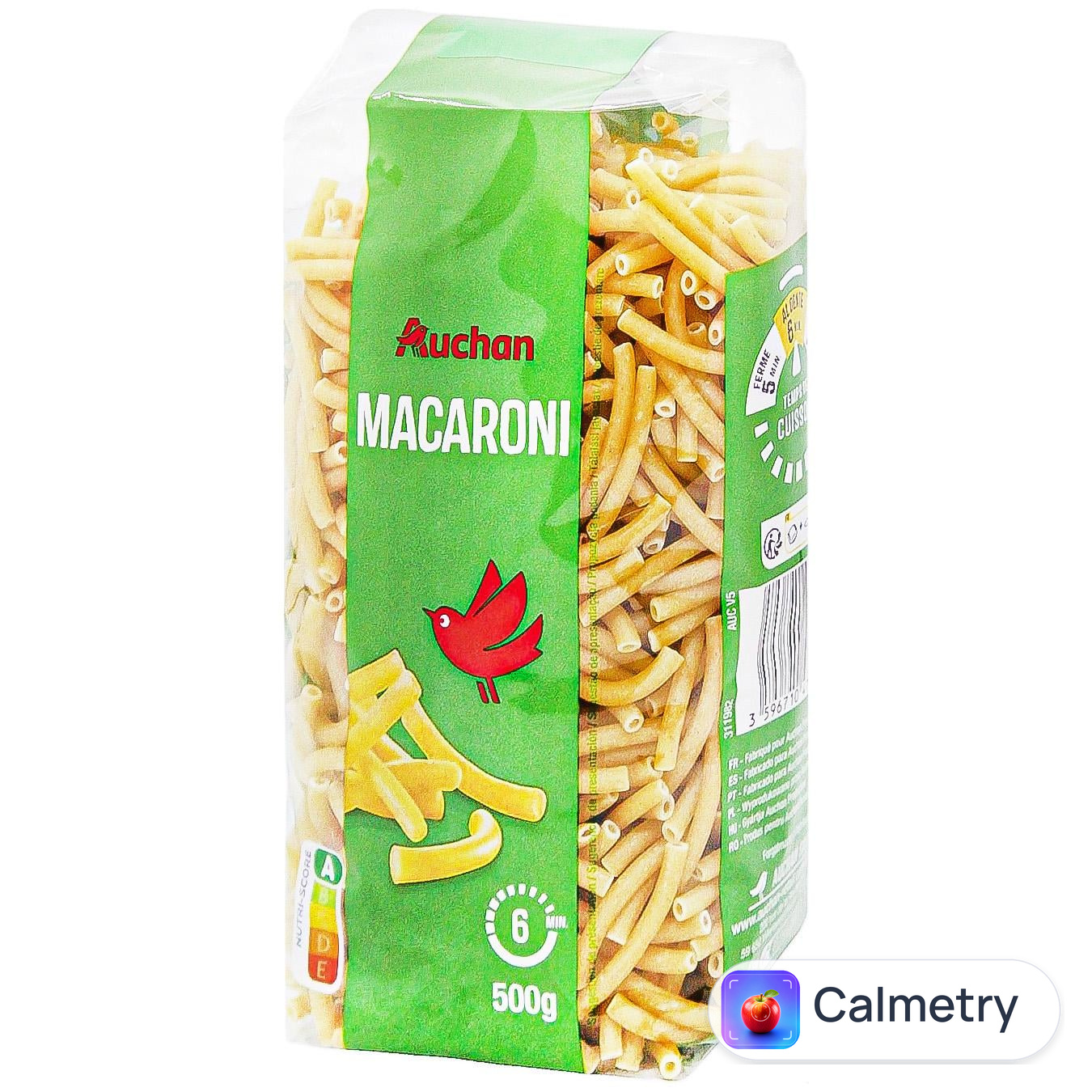 Макаронні вироби Auchan Macaroni 500г