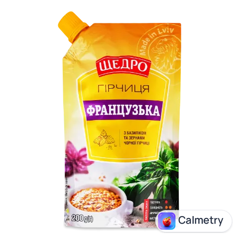 Гірчиця Щедро Французька д/п