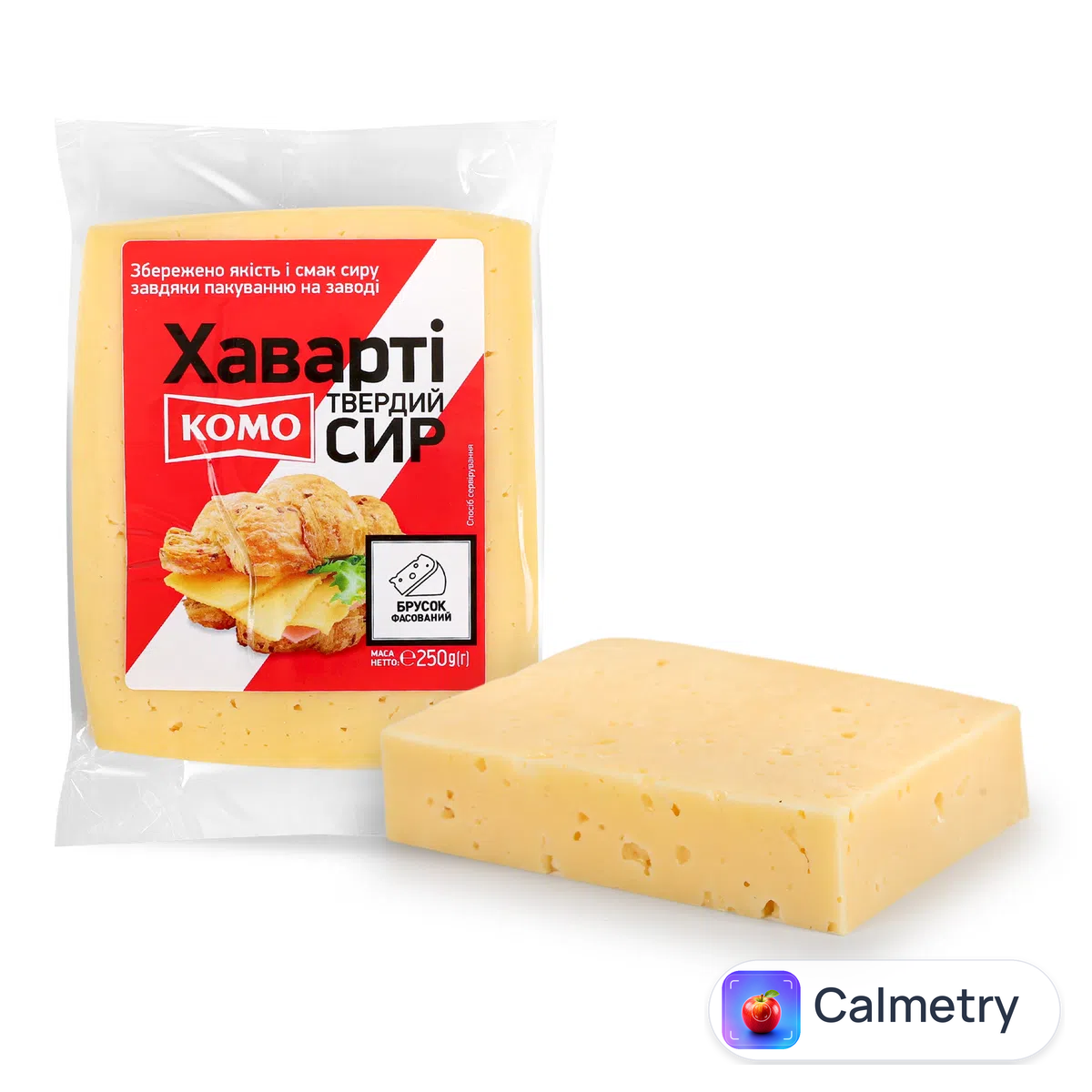 Сир «Комо» «Хаварті» 55% порційний