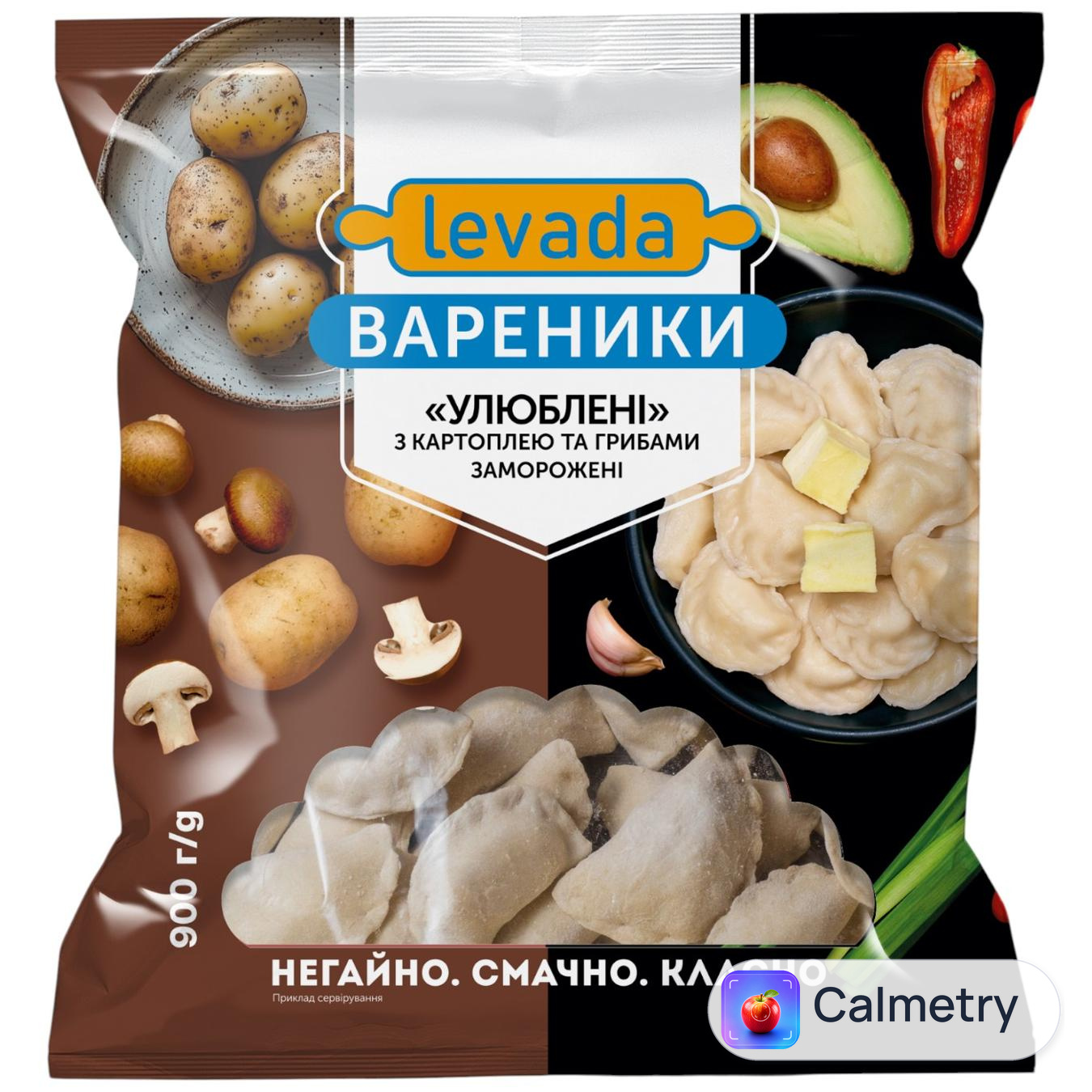 Вареники Левада з картоплею та грибами 900г