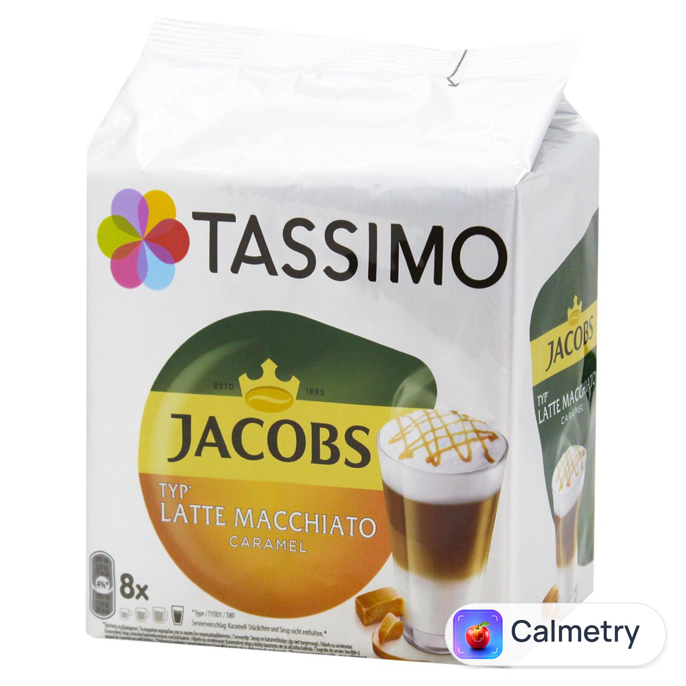 Кава в капсулах Jacobs Tassimo Latte Macchiato Caramel 8шт 268г