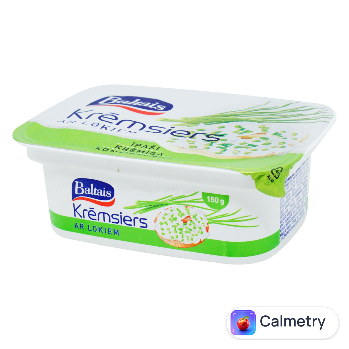 Крем-сир Baltais з цибулею 55% 150г