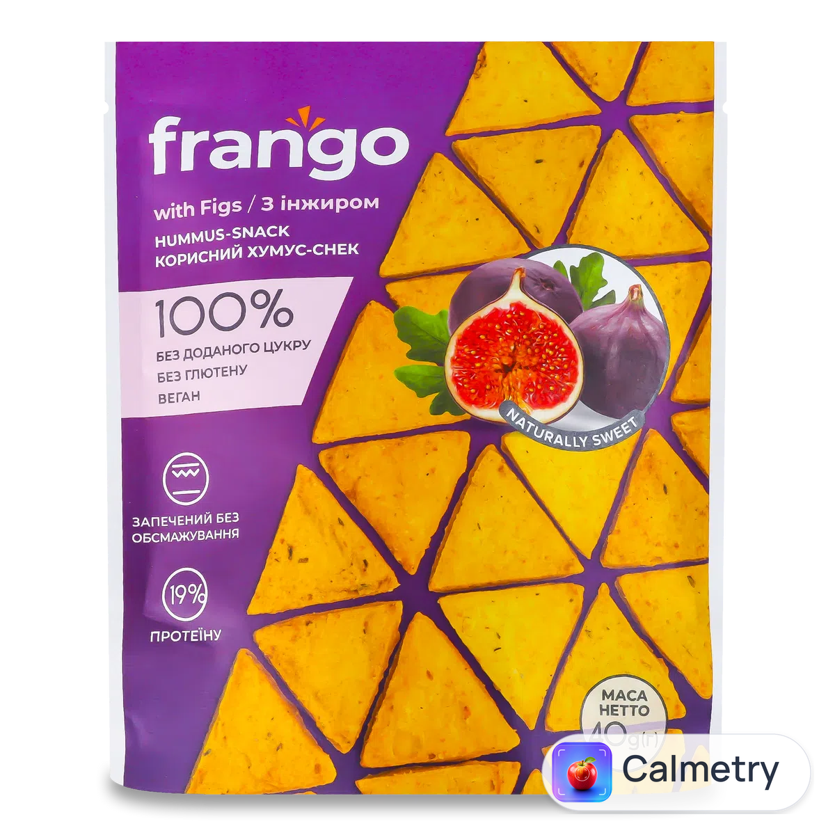 Хумус-снек Лавка Традицій Frango з інжиром 40г
