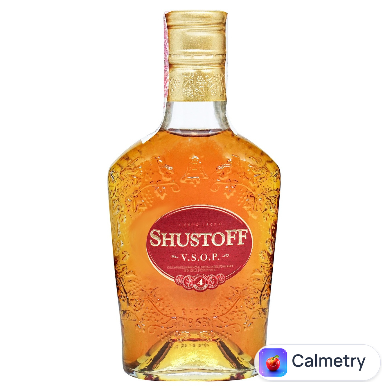Коньяк Shustoff 4 роки 40% 250мл