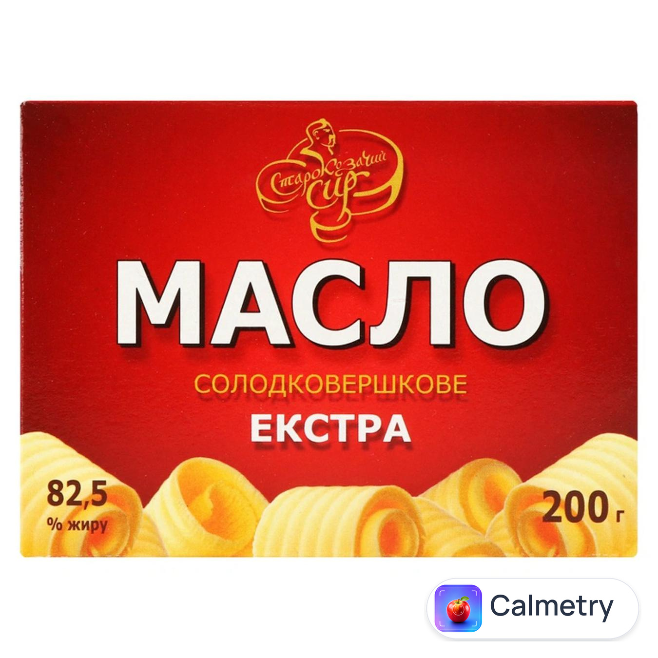 Масло Старокозачий Сир солодковершкове 82,5% 200г