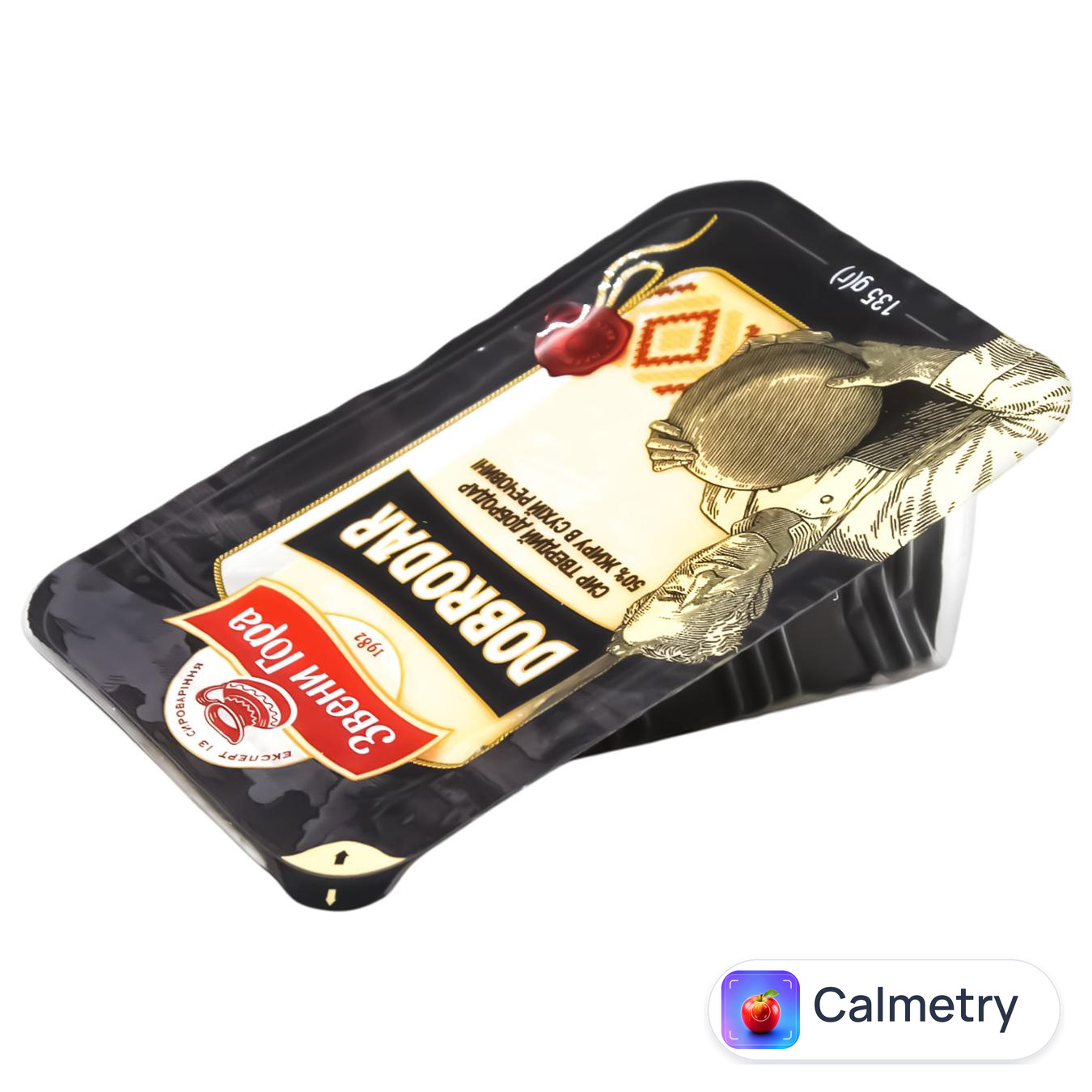 Сир Звени Гора Добродар твердий 135г — фото продукту